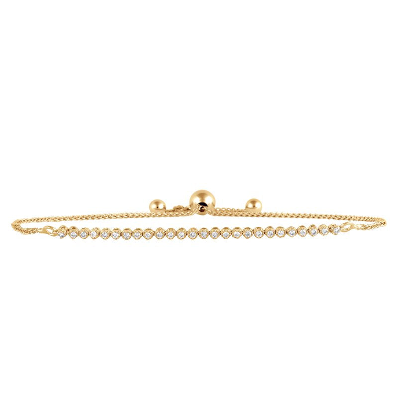 Lab Grown Diamond Bracelet for Women 1/4 Ct in Sterling Silver, Multiple Carats
