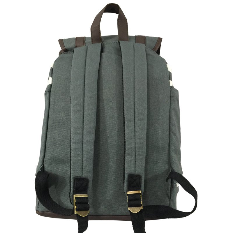 Unisex Canvas Laptop Backpack - Casual College Daypack for 15.6 Inch Laptop & Travel