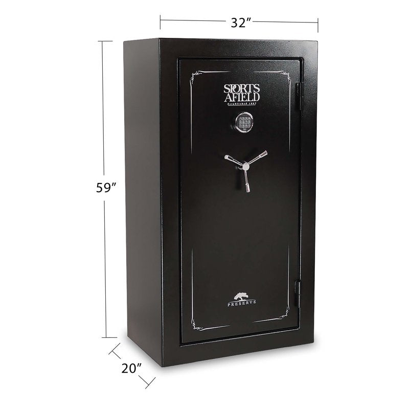 Sports Afield Preserve Series 14.03 cu. ft. Fireproof Waterproof Gun Safe with Electronic Lock