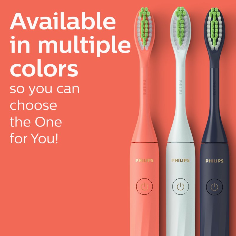 Portable Battery Electric Toothbrush with Travel Case - Multiple Colors