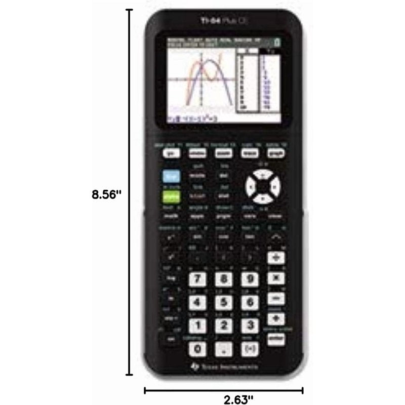 Color Graphing Calculator with High-Resolution Screen for Math and Science