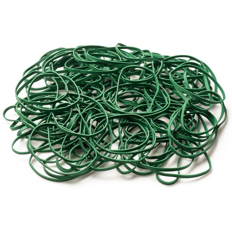 Heavy Duty Rubber Bands - All Purpose 1LB/500 Count in Multiple Colors