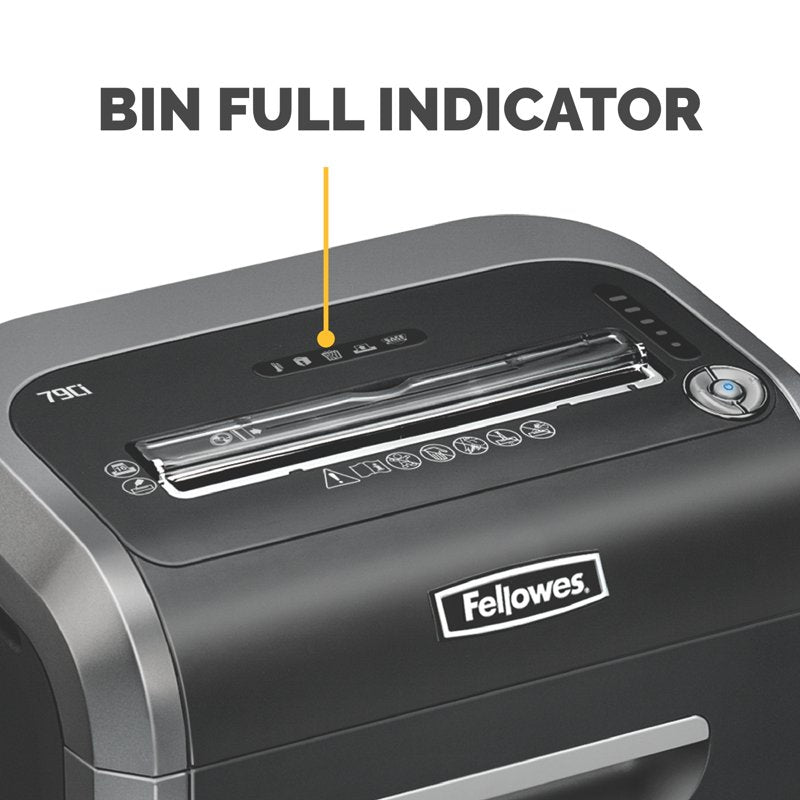 Jam-Proof Cross-Cut Paper Shredder 16-Sheet Capacity with Safety & Quiet Features