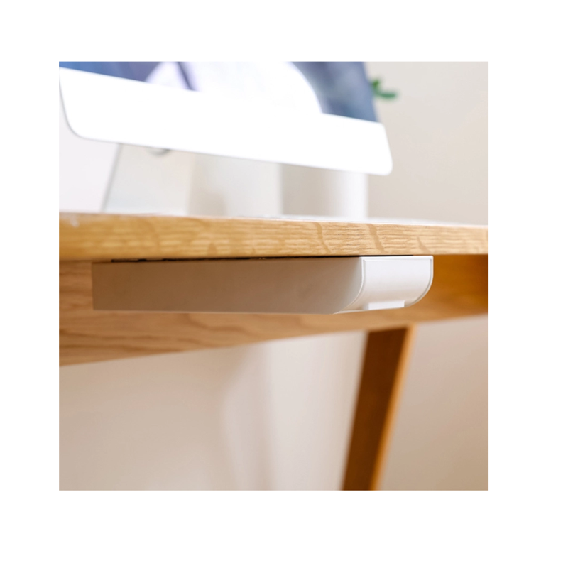Under-Desk Drawer Organizer and Pen Holder for Workspace Storage