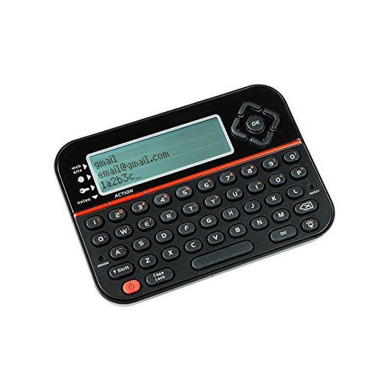 Portable Password Safe with LCD Screen and Keypad - Secure Storage for 400 Accounts