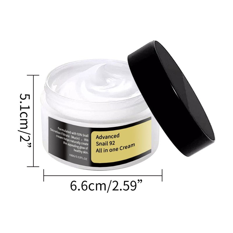 Lightweight Snail Mucin Face Moisturizer for Soft Glowing Skin - 3.52 fl oz