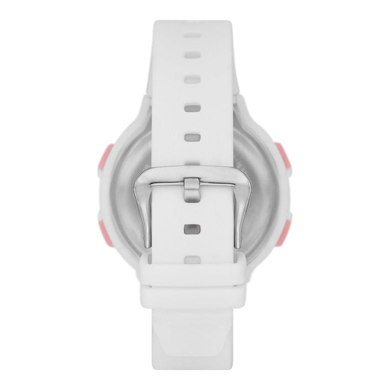 Women's Digital Sport Wristwatch with Timer & Alarm - White