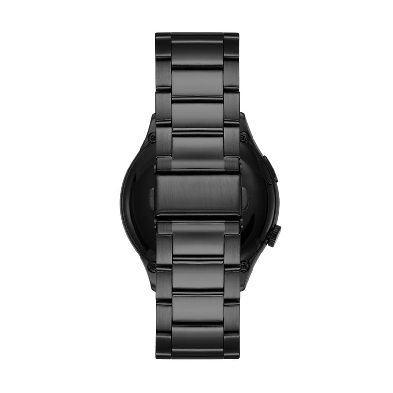 Smart Watch with Voice Assistant & 45mm AMOLED Display - Black