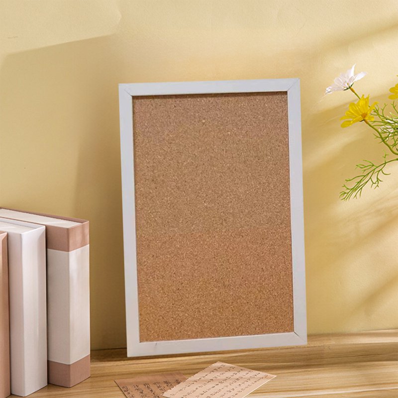 Double-Sided Cork Board for Wall 16x12 Inches Bulletin & Vision Display