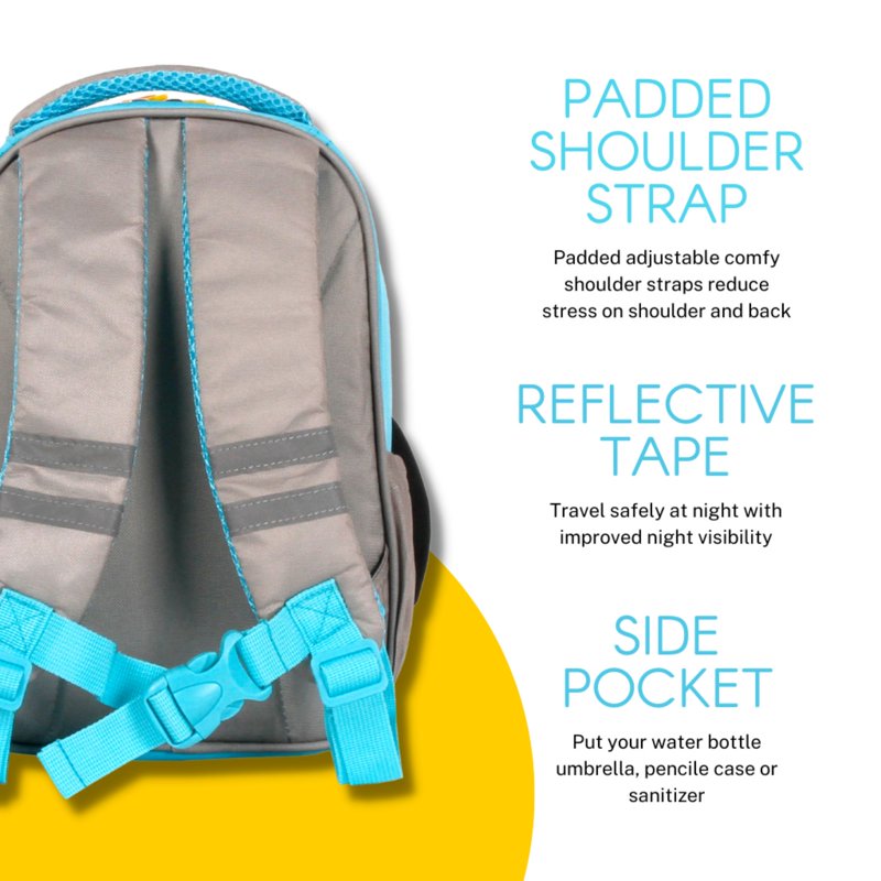 Kids Preschool Backpack with Animal Design, Toddler Friendly, Lightweight & Durable