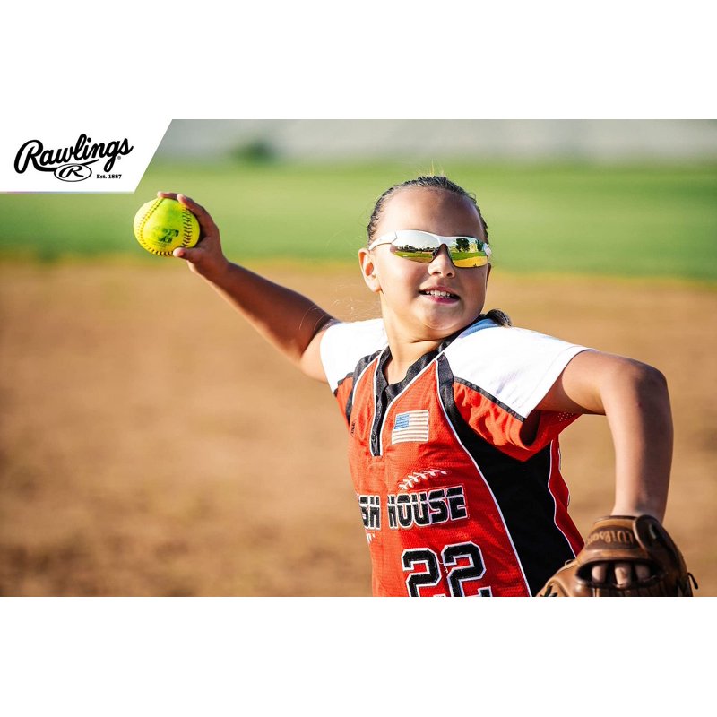 Youth Sports Sunglasses with UVA UVB Protection - Purple