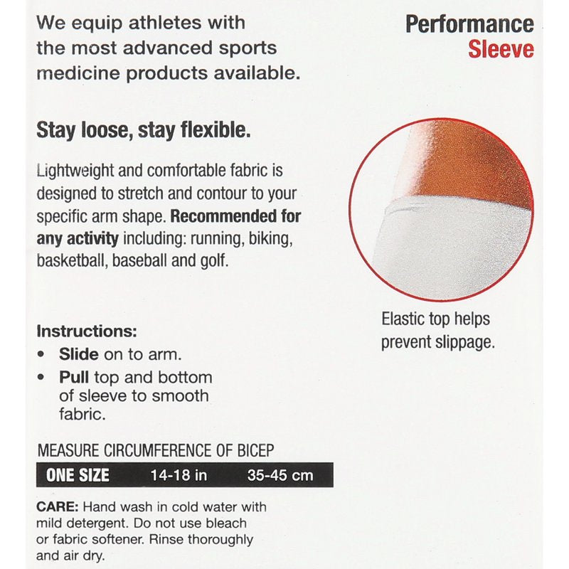 Performance Arm Sleeve for Cuts & Injury Protection - One Size