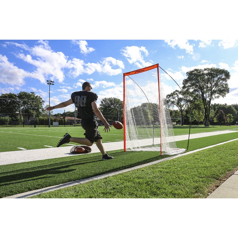 7-Foot Portable Football Practice Net for Kickers and Punters