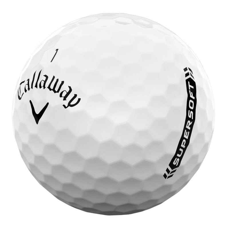 Supersoft Golf Balls - Long Distance, Soft Feel, 12 Pack