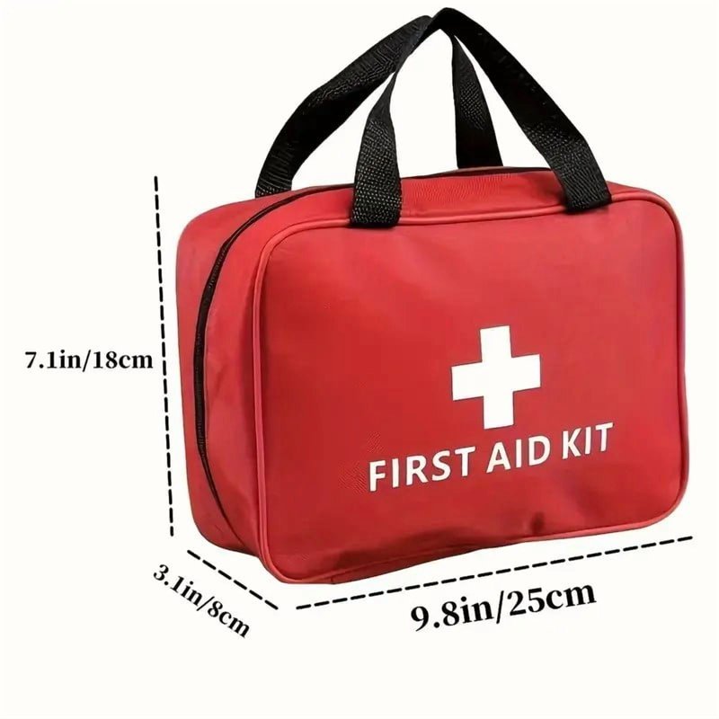 All-Purpose Emergency First Aid Kit - 208 Pieces Waterproof Trauma Medical Supply