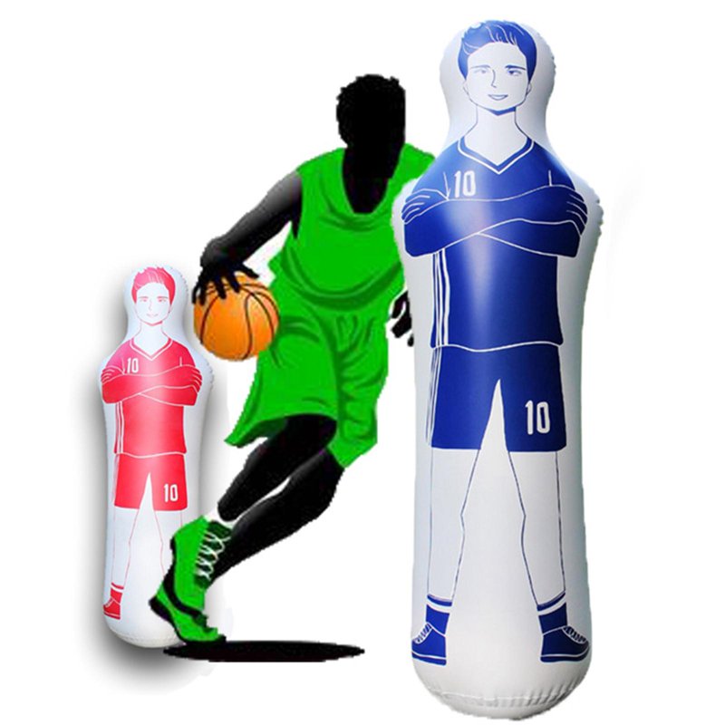 Inflatable Football Tackling Dummy Training Equipment Blue