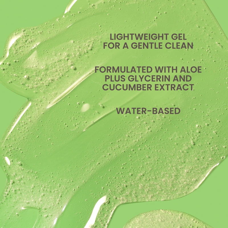 Gentle Face Cleanser for Sensitive Skin with Aloe & Glycerin - 8 fl oz