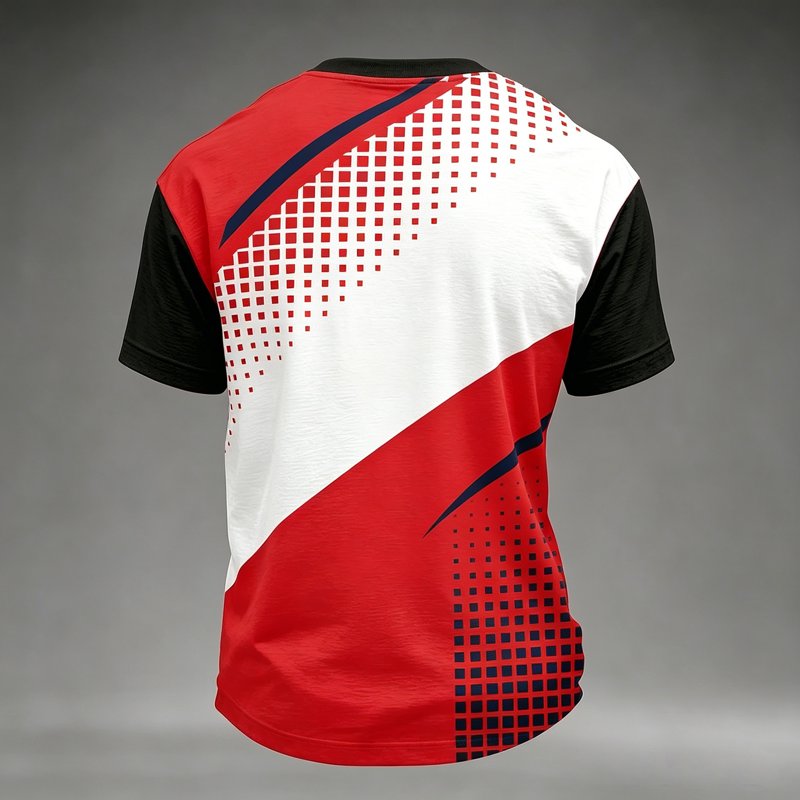 USA Soccer Jersey 2026 Crewneck - Red, Size L | Zimjoy Men's Fan Football Shirt