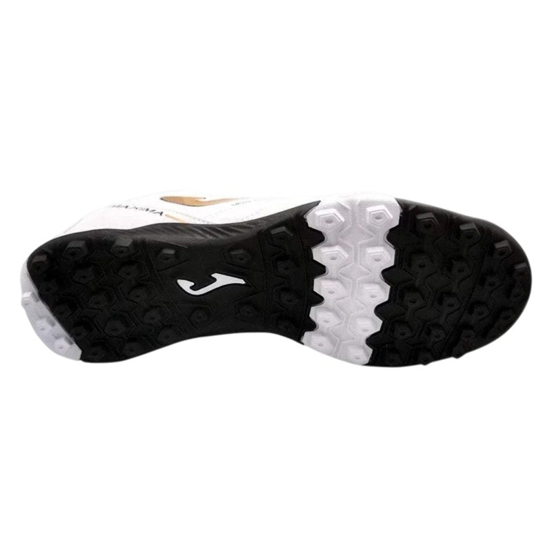 Joma Maxima Men’s Turf Soccer Shoes 12.5 White Bronze – Exclusive Editions