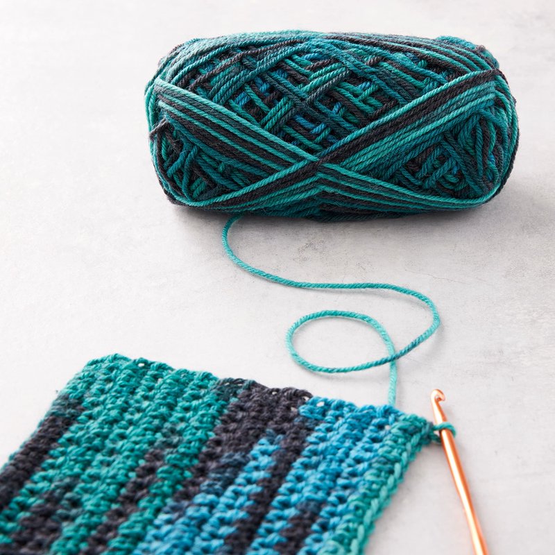 Assorted Sock Yarn Pack - 18 Skeins for Knitting and Crocheting