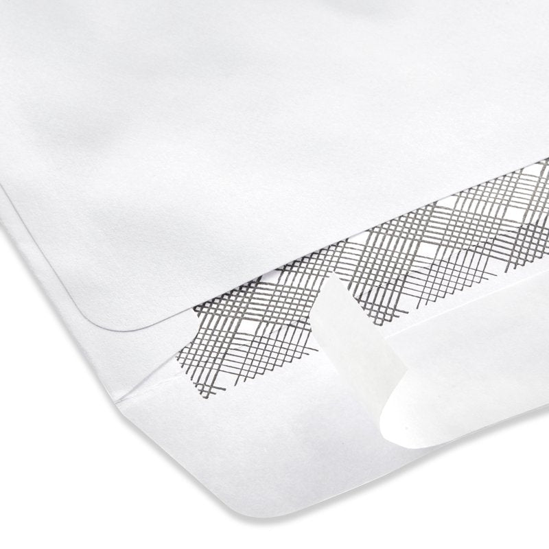 Privacy Tint Peel and Stick Envelopes - White, 4.13 x 9.5 inches, Pack of 500