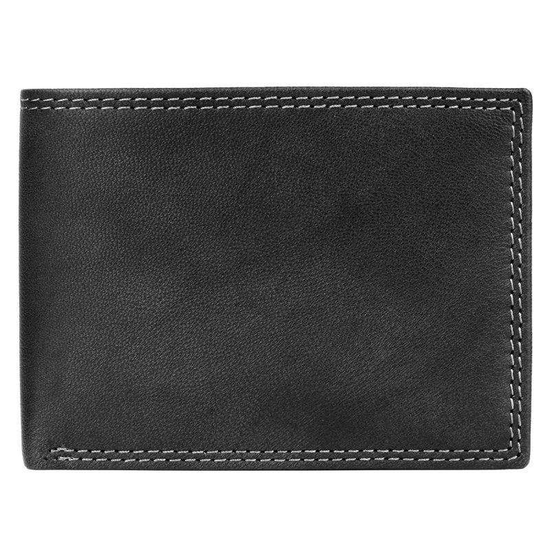 Men's Leather Credit Card Billfold Wallet - Multiple Colors