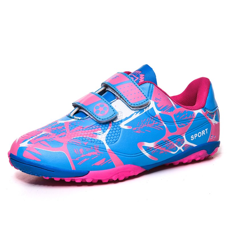 OnyxTrek Youth Turf Training Soccer Shoes (TF) Pink, 13 Little Kid — Multi-Stud Rubber Cleats