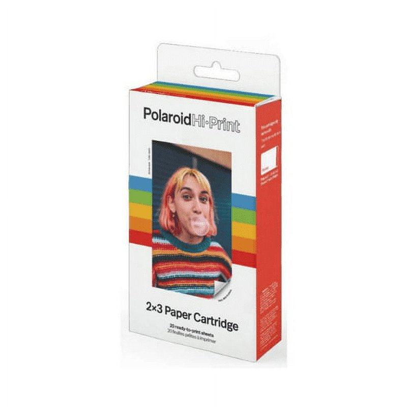 Polaroid Originals Hi-Print 2x3-Inch Sticky Photo Paper Cartridges - Pack of 5 (100 Sheets)