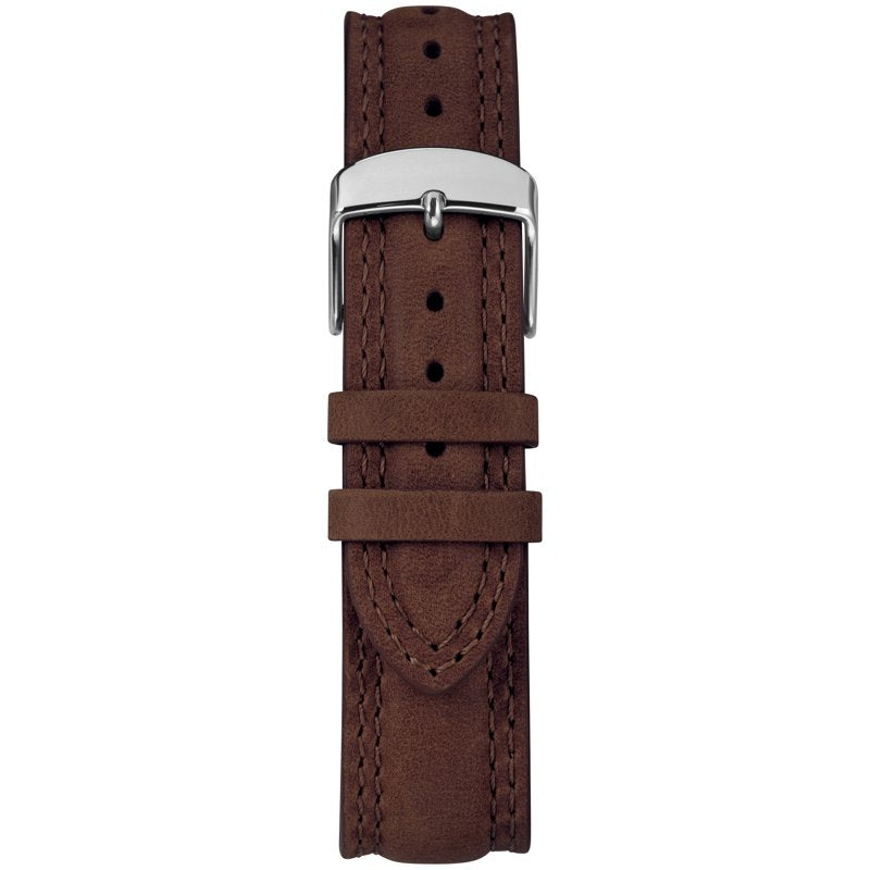 Men's Expedition Field Watch with Leather Strap, 50m Water Resistance