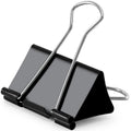 8 Pack Extra Large Binder Clips 2.4 Inch Heavy Duty Jumbo Office Clamps