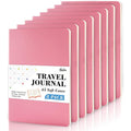 Bulk Soft Cover A5 Notebooks - 8 Pack College Ruled Travel & Business Journals