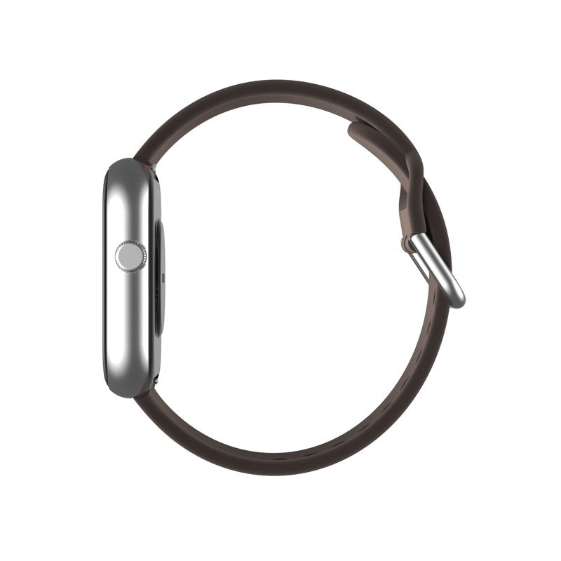 Unisex Smart Watch with Silicone Strap - Fitness & Health Monitoring