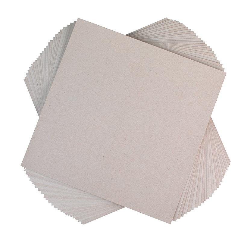 Kraft Chipboard Sheets 12x12 Inches - Craft, Scrapbook, Tag Base
