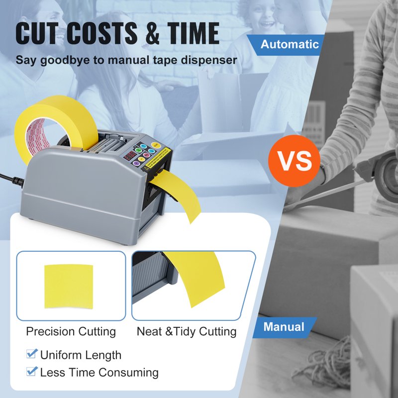 Electric Tape Dispenser Automatic Packaging Machine Fiberglass 110V
