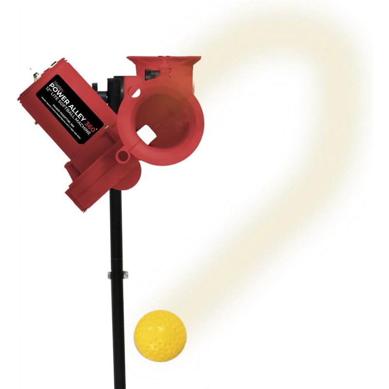 Heater Sports Power Alley Lite 360 Softball Pitching Machine 12 Inch