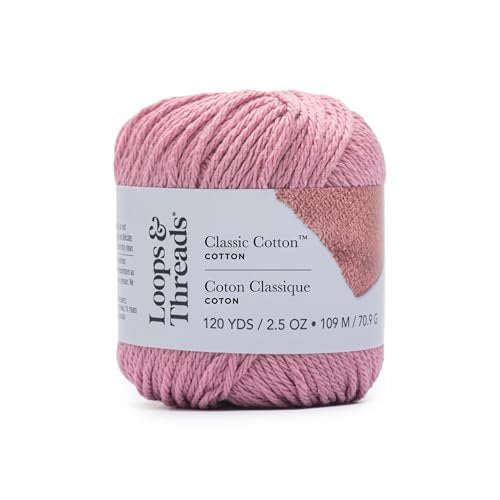 Medium Weight Cotton Yarn Pack for Knitting & Crochet - 18 Skeins