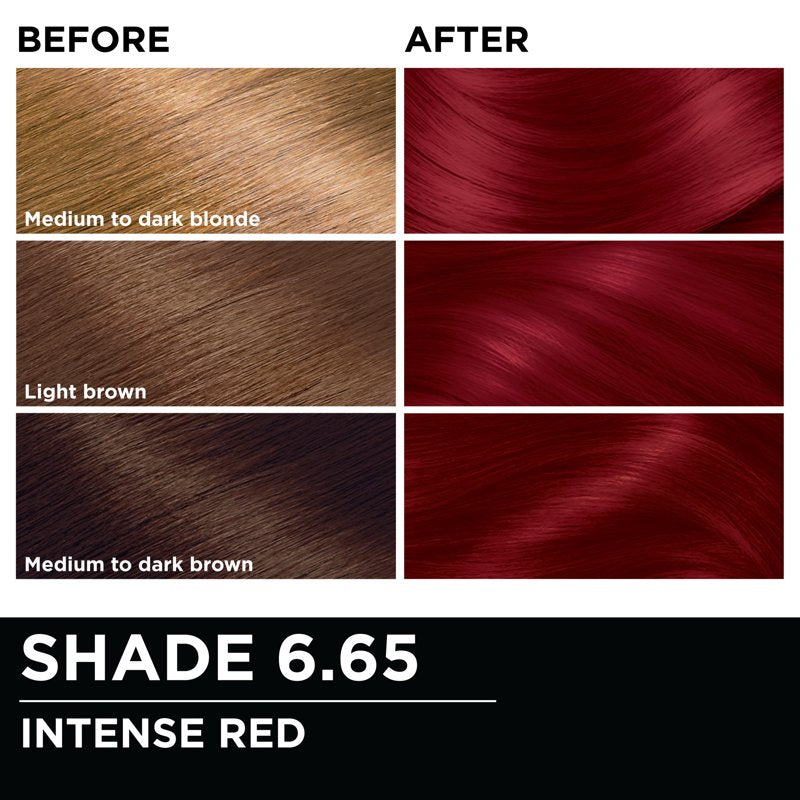 Permanent Hair Color Kit with 60% Oils - Multiple Shades, Long-Lasting