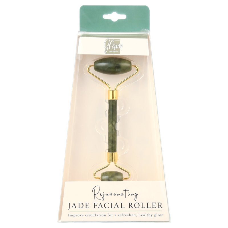 Jade Facial Roller for Skin Rejuvenation and Relaxation