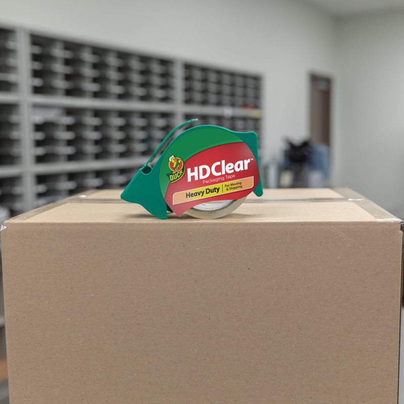 Heavy Duty Clear Packing Tape 1.88 in. x 109.3 yd. 6 Pack - Durable Shipping Tape