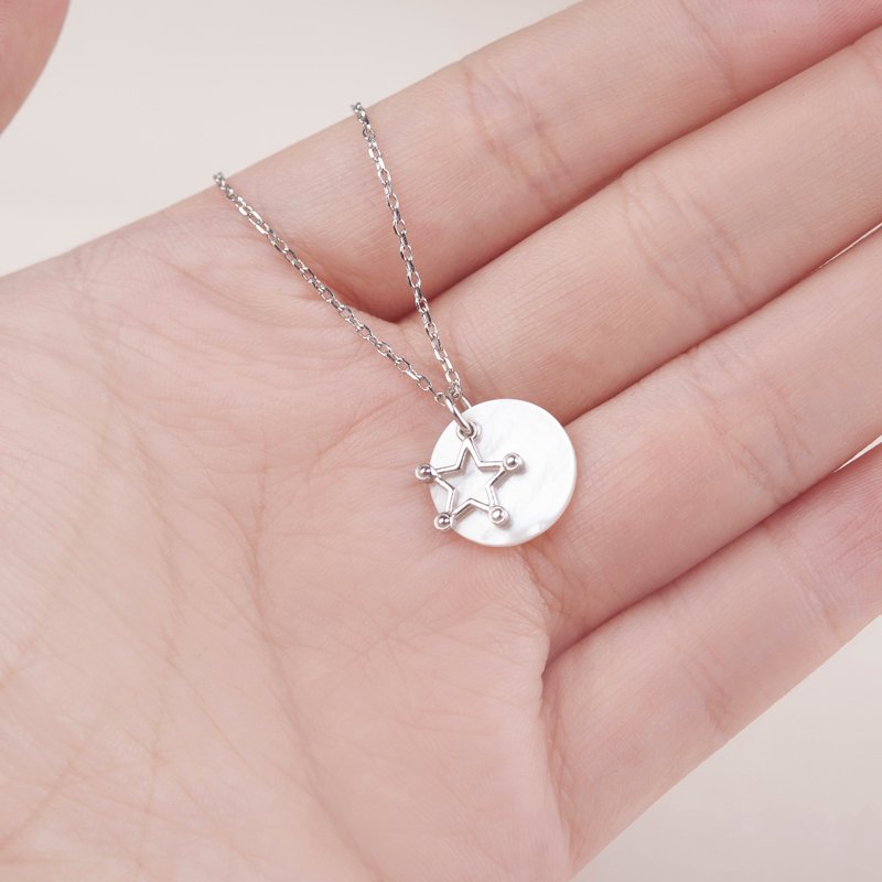 Sterling Silver Birthday Necklace for Best Friend - Friendship Gift