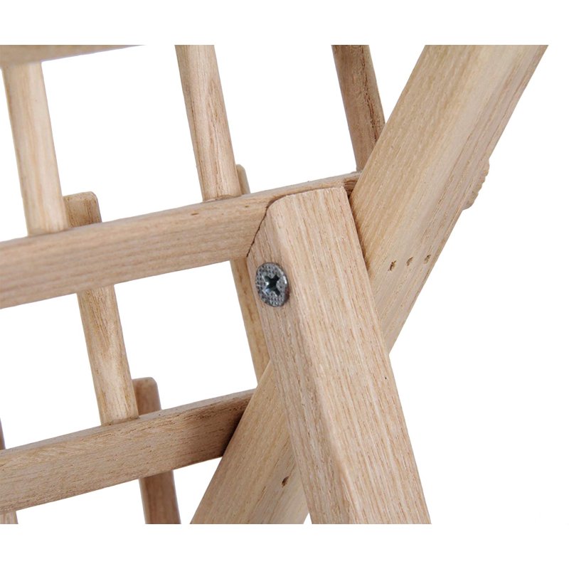 Wood Thread Rack for Sewing & Embroidery Spools - Sturdy Hardwood, Wall Mount or Freestanding - Multiple Sizes