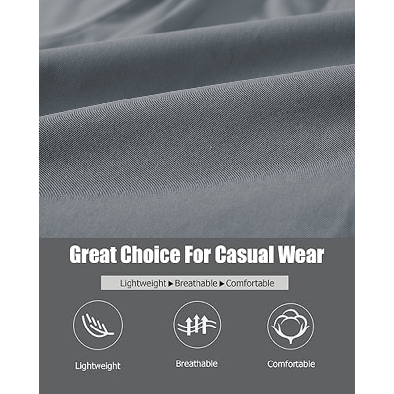Men's Hiking Cargo Shorts with Multi-Pocket Design for Outdoor Travel and Casual Wear