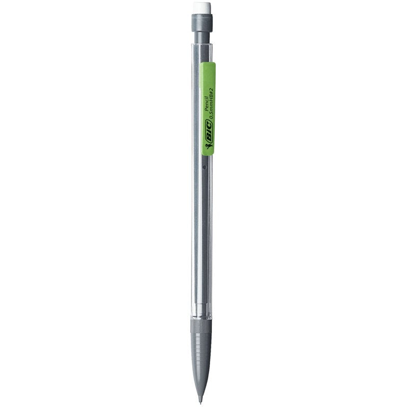 Mechanical Pencil 0.5mm Fine Point - Clear Barrel, Pack of 5