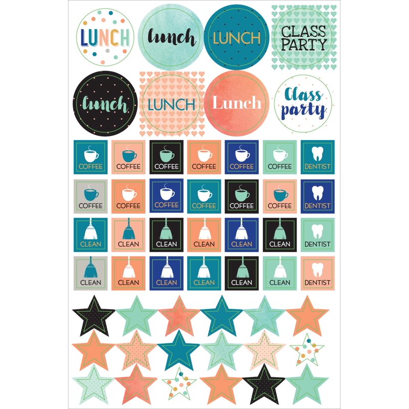 Mom's Planner Stickers Set of 575 - Printable Calendar & Journal Decor