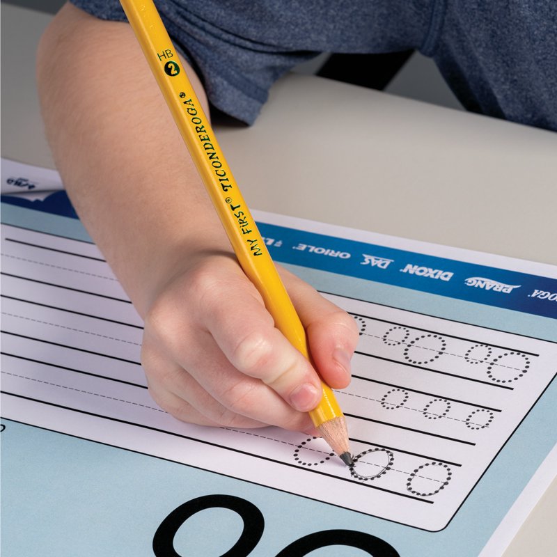 My First Pencils with Sharpener - #2 HB Yellow 4 Pack for Kids