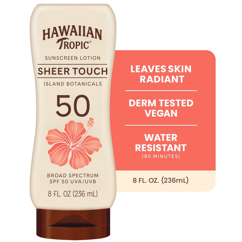 Sunscreen Lotion SPF 50 with Radiance & Broad Spectrum UVA UVB Protection - 2 Pack