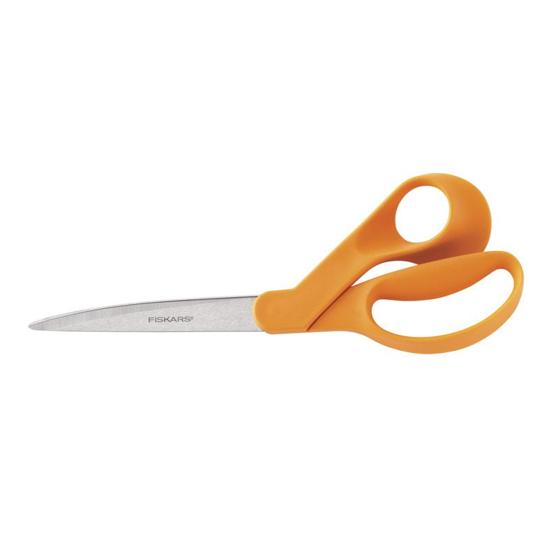 Dressmaker Scissors 9 Inch - Fabric Shears, Orange Handles