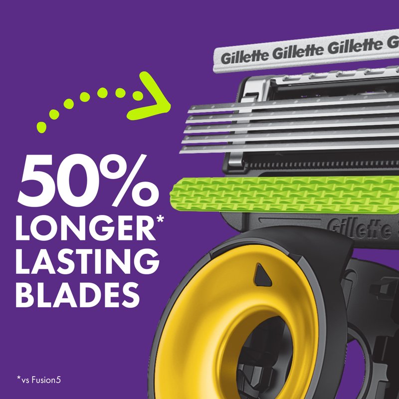 GilletteLabs Minnesota Vikings Razor with Exfoliating Bar – 1 Handle, 1 Blade Refill