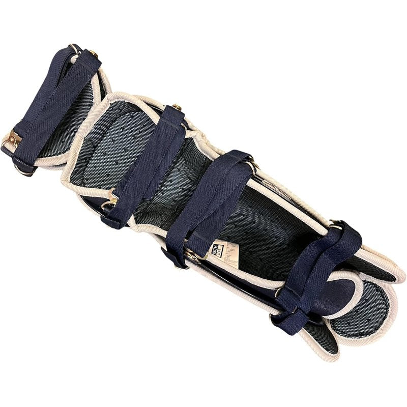 Youth Baseball Catcher Gear Set - Helmet, Chest Protector & Leg Guards - Black Navy