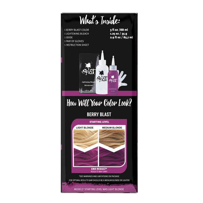 Unisex Semi-Permanent Hair Color Kit - Multiple Shades